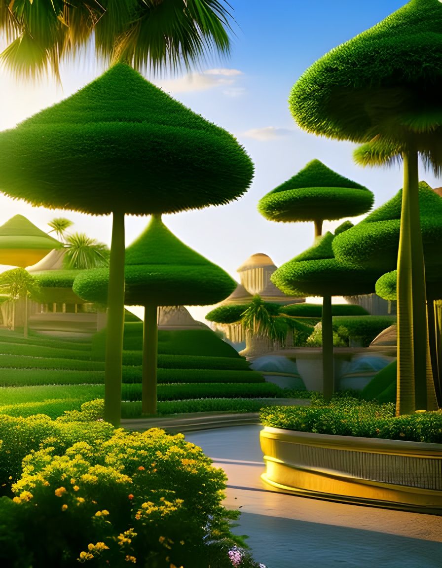 The Royal Gardens of Whoville