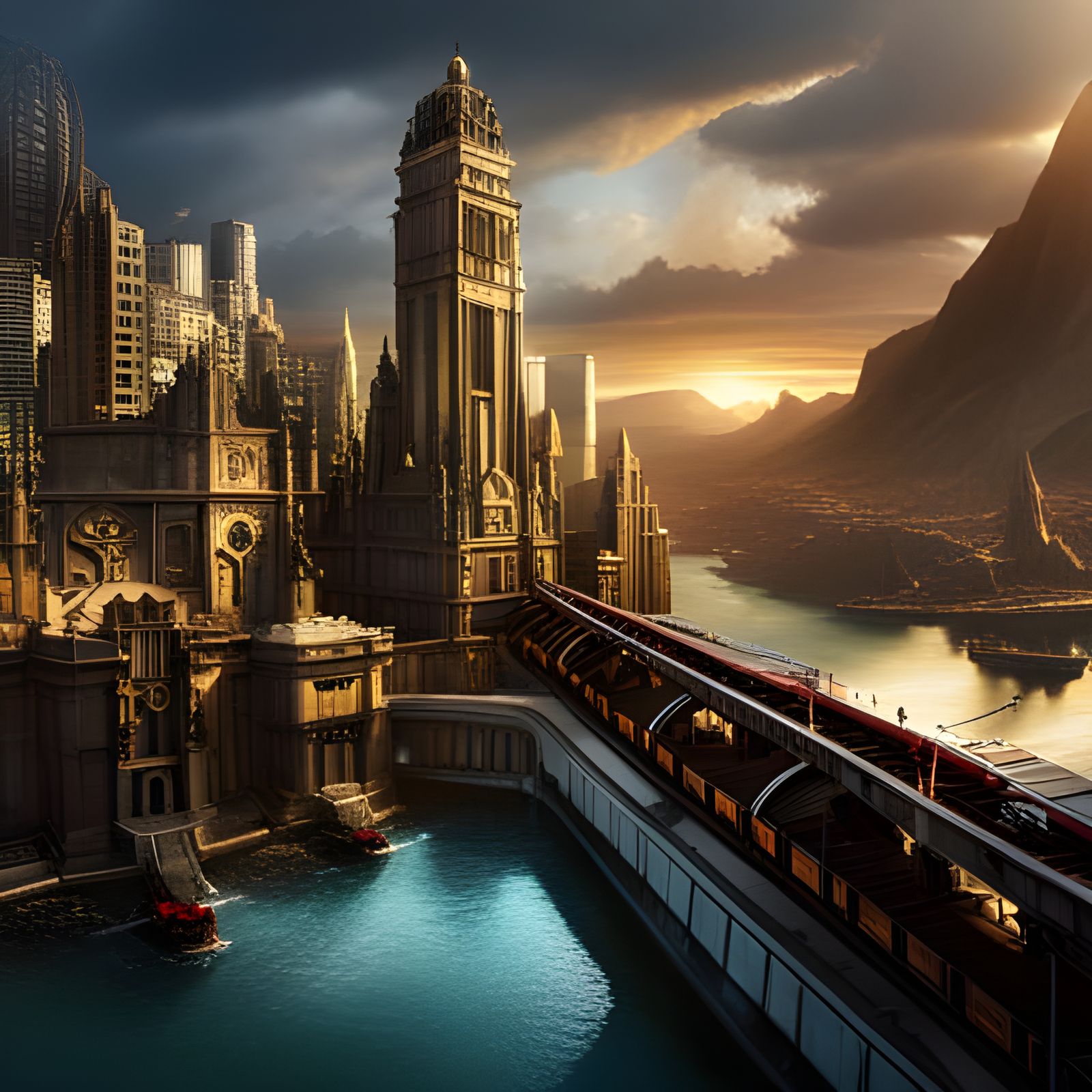 Cityscape SDXL