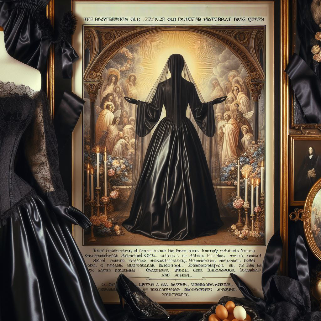 Living in an Easter Satin Wonderland of Sissy Satin Dresses, Sissy Satin Gowns and Sissy Satin Gloves.