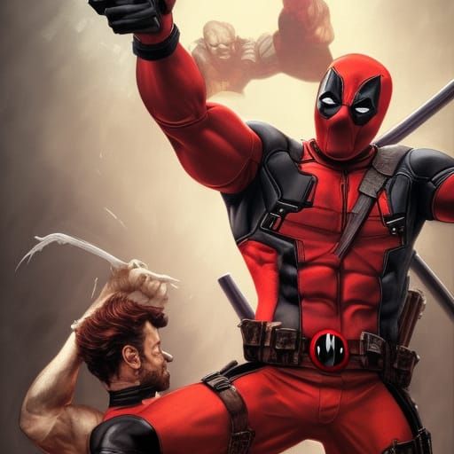 "Nothing like taking a selfie mid fight." Deadpool
