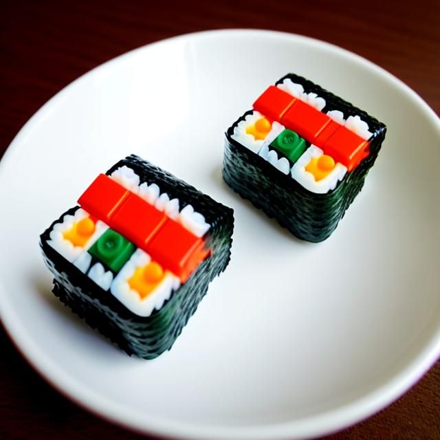 Lego sushi