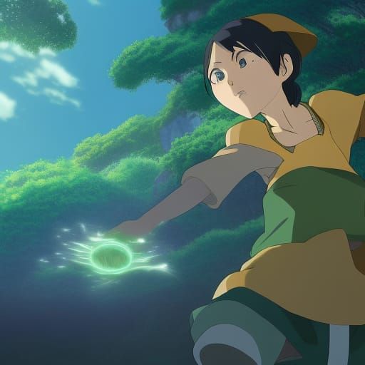 Toph the greatest earthbender
