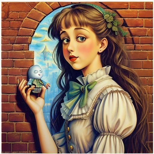 Humpty dumpty girl