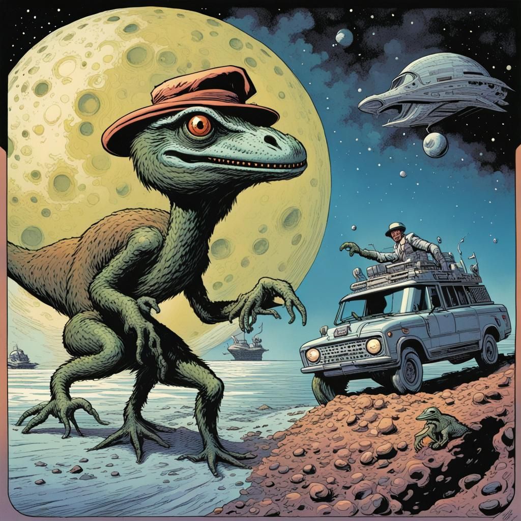 Troodon moon