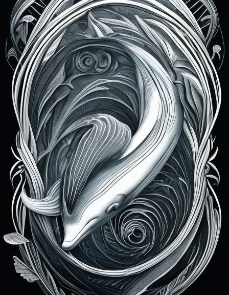 Sheridan style Magic Dolphins 