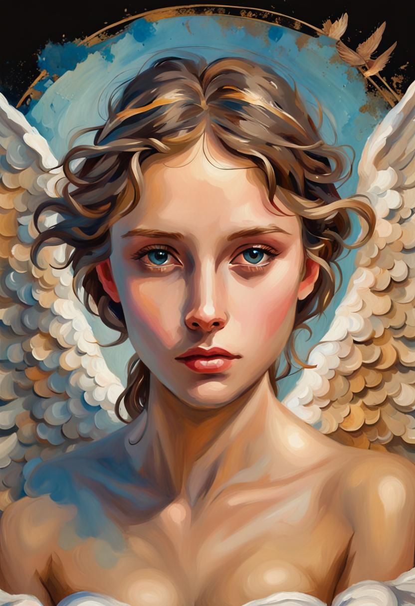 Beautiful Angel AI Generated Artwork NightCafe Creator beautiful-angel-ai-generated-artwork-nightcafe-creator