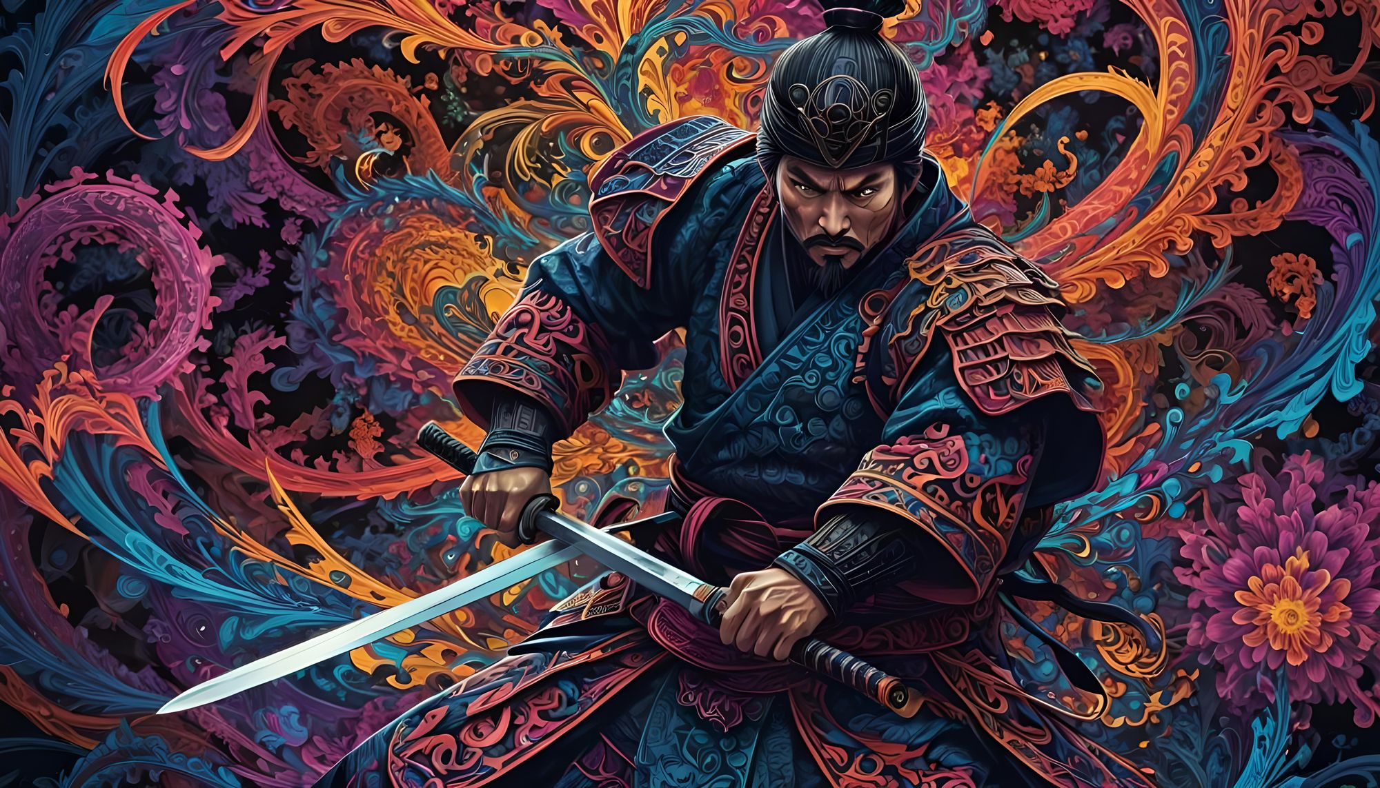 "homeless man from the future, victim of the system, walks through the suburbs By artist "anime", 3d anime art, inspired by WLOP, Artstation...