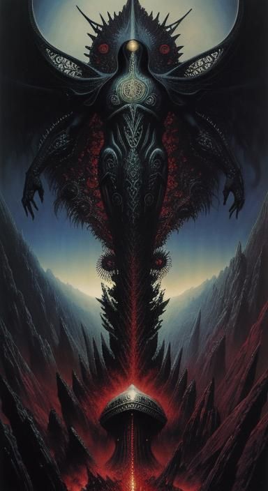 Khazarian Mafia :: the God Eaters ., by Zdzislaw Beksinski, ...