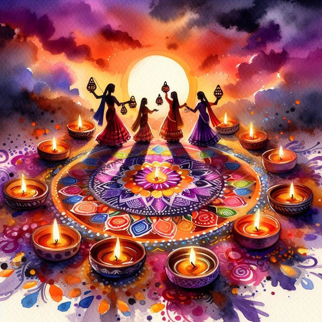 colors of diwali