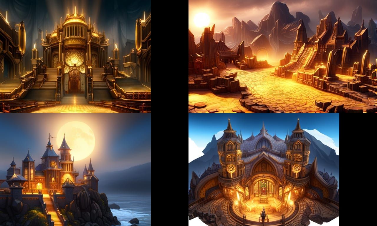Golden Valhalla filled with music and joy
