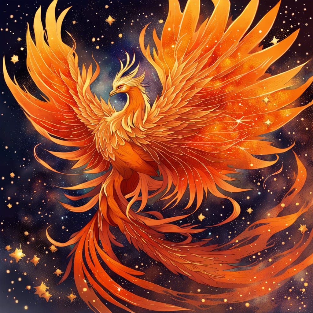 Beautiful phoenix - AI Generated Artwork - NightCafe Creator