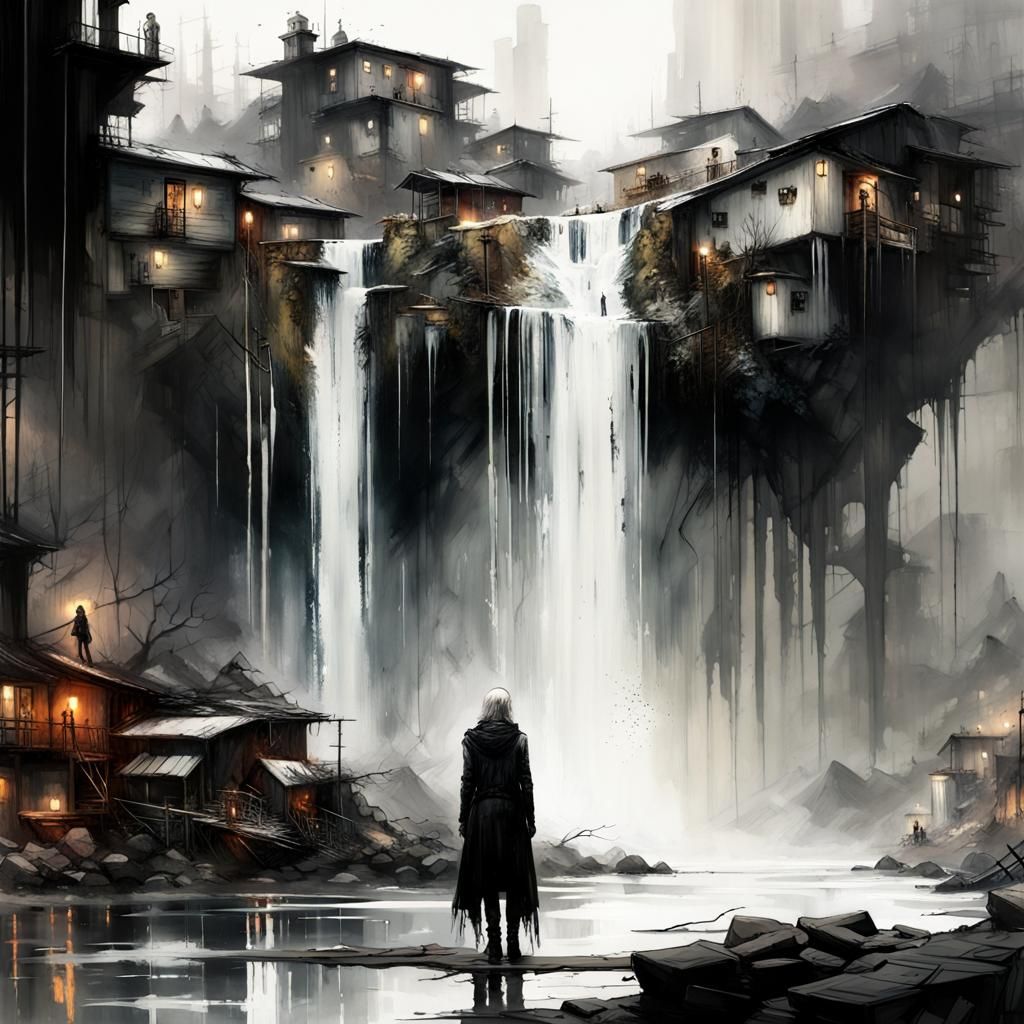 Falling down  by @MySeeMy