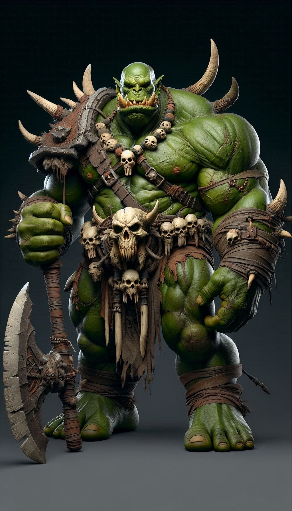 3D Orc DallE-3