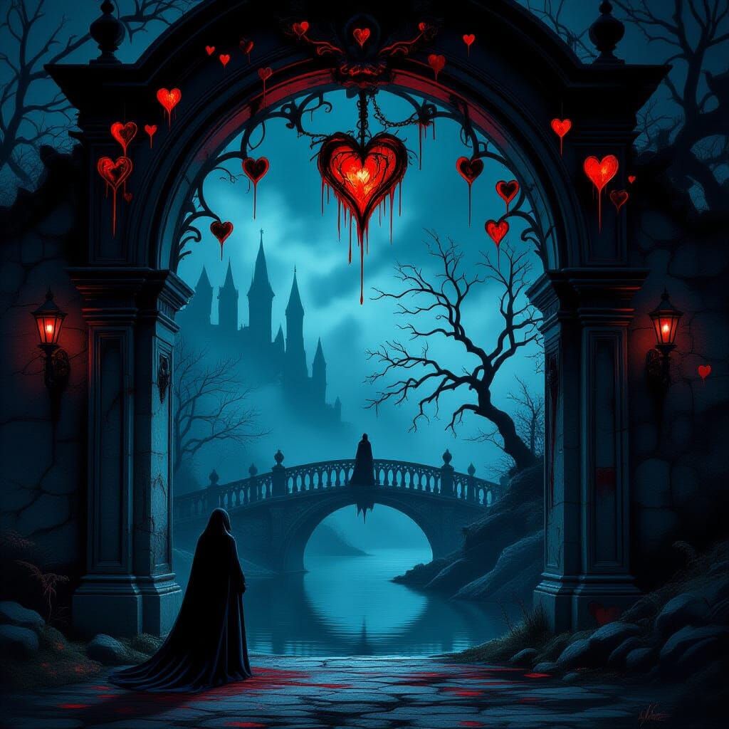Dark Fantasy Valentine's Curse at Dracula's Castle