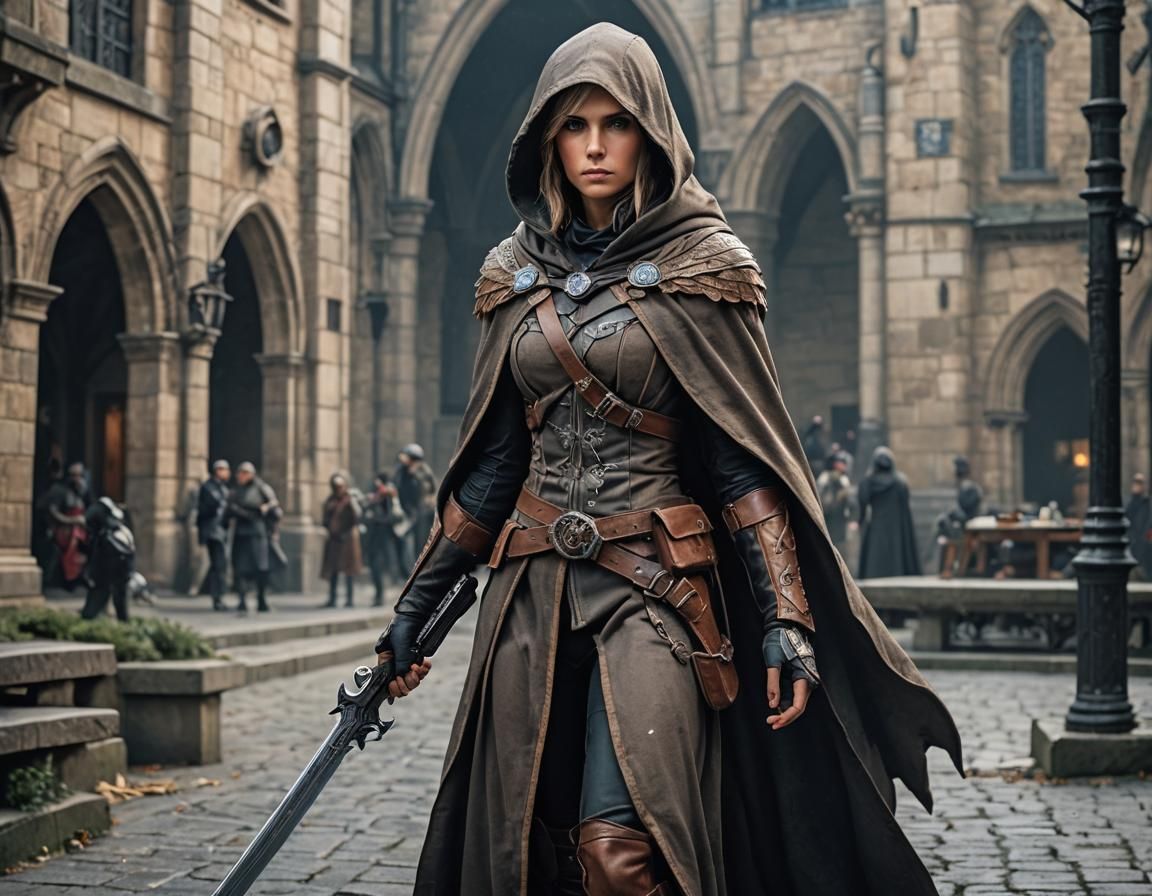 Ravena Kestrel is a Selfless  Rogue who is often Distracted....