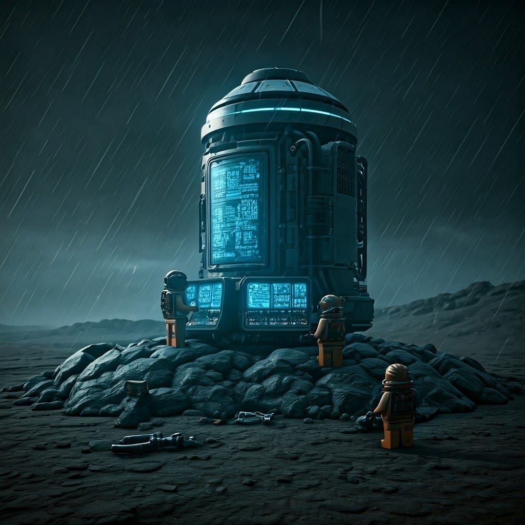 LEGO Explorers Brave Planetary Storm to Repair Device