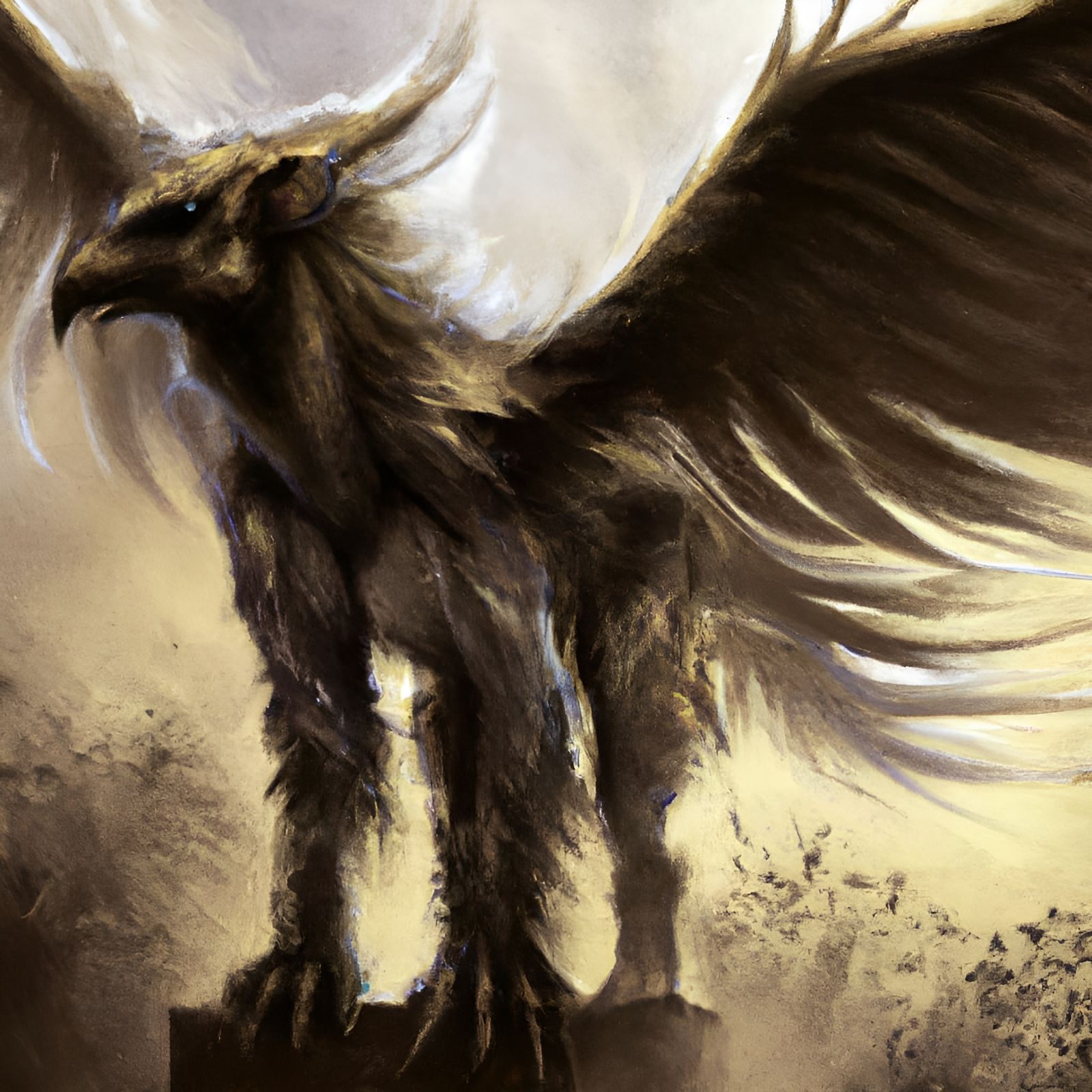 Griffin - AI Generated Artwork - NightCafe Creator