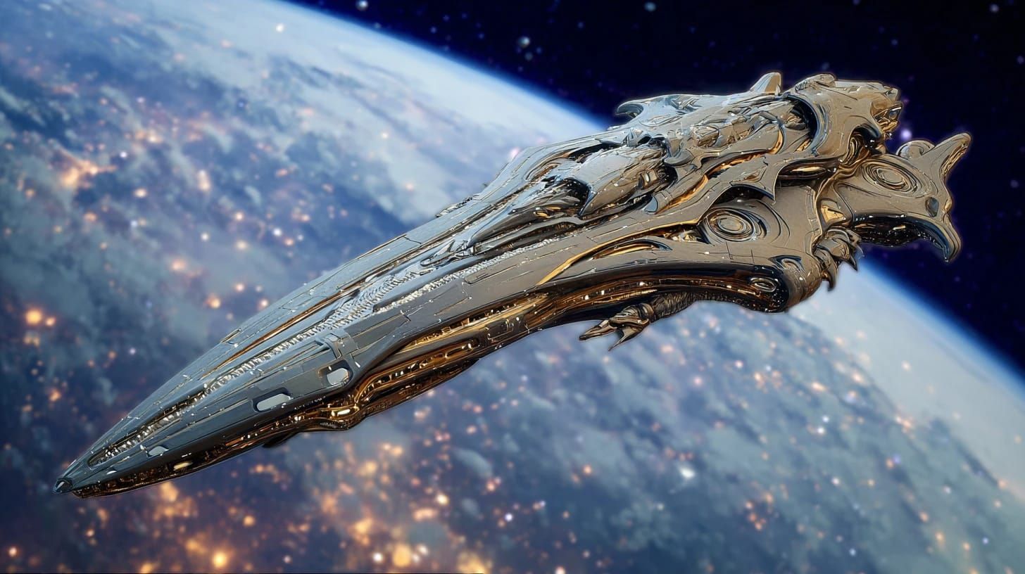 Advanced Alien Super Fleet Destroyer