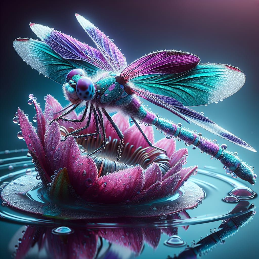 Good morning, Dragonfly!  by @AmandaBroadfoot