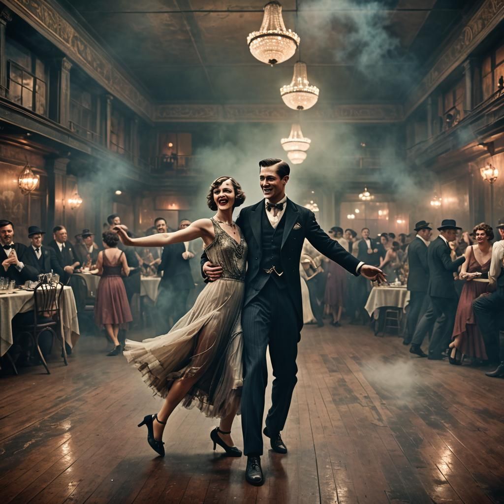 1920s style, dance the Charleston