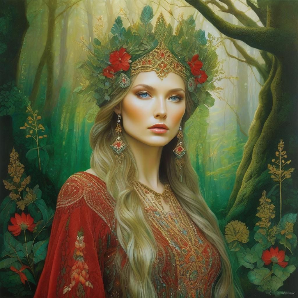 Mavka (Ukrainian forest spirit)