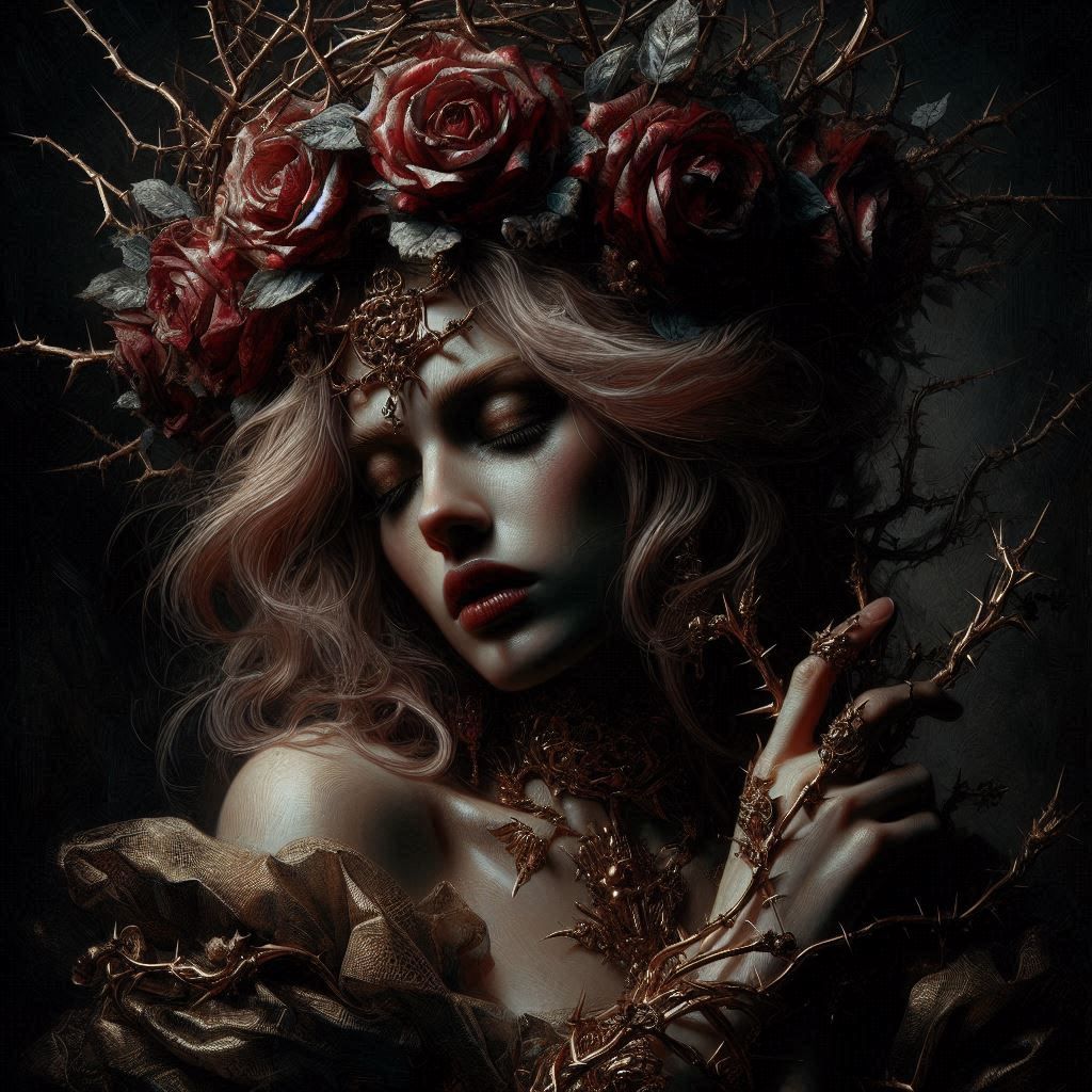 "Rosa Tenebris": Bloom in eternal dusk