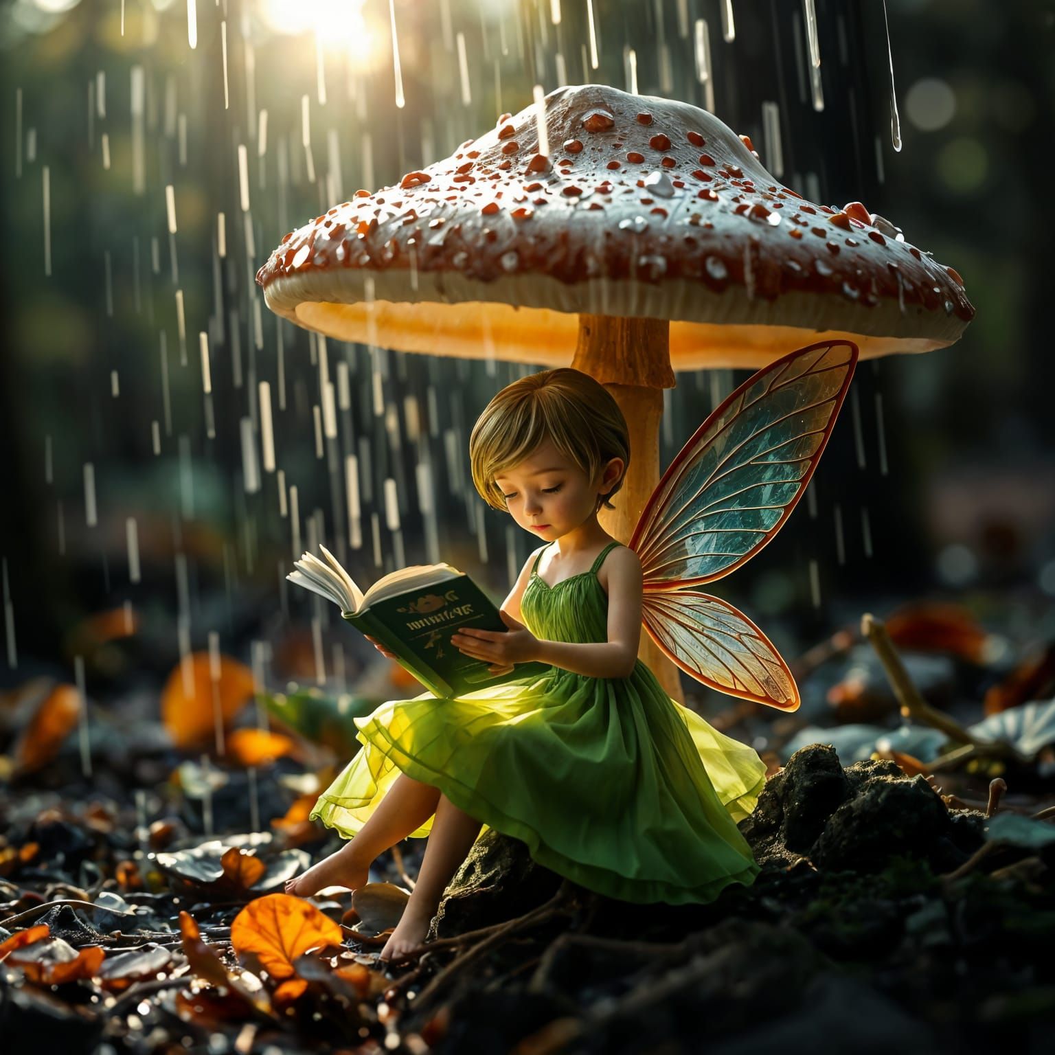 Rainy day in fairyland