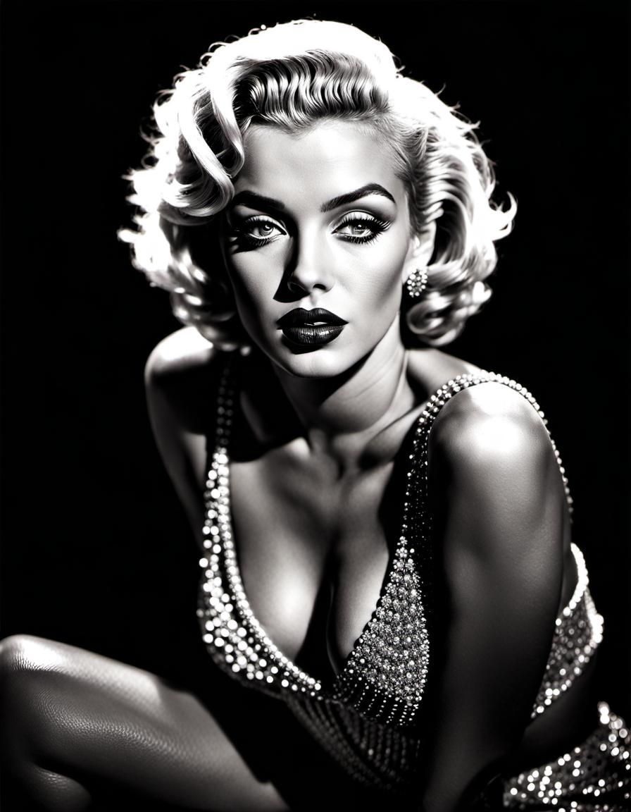 Marilyn Monroe - AI Generated Artwork - NightCafe Creator