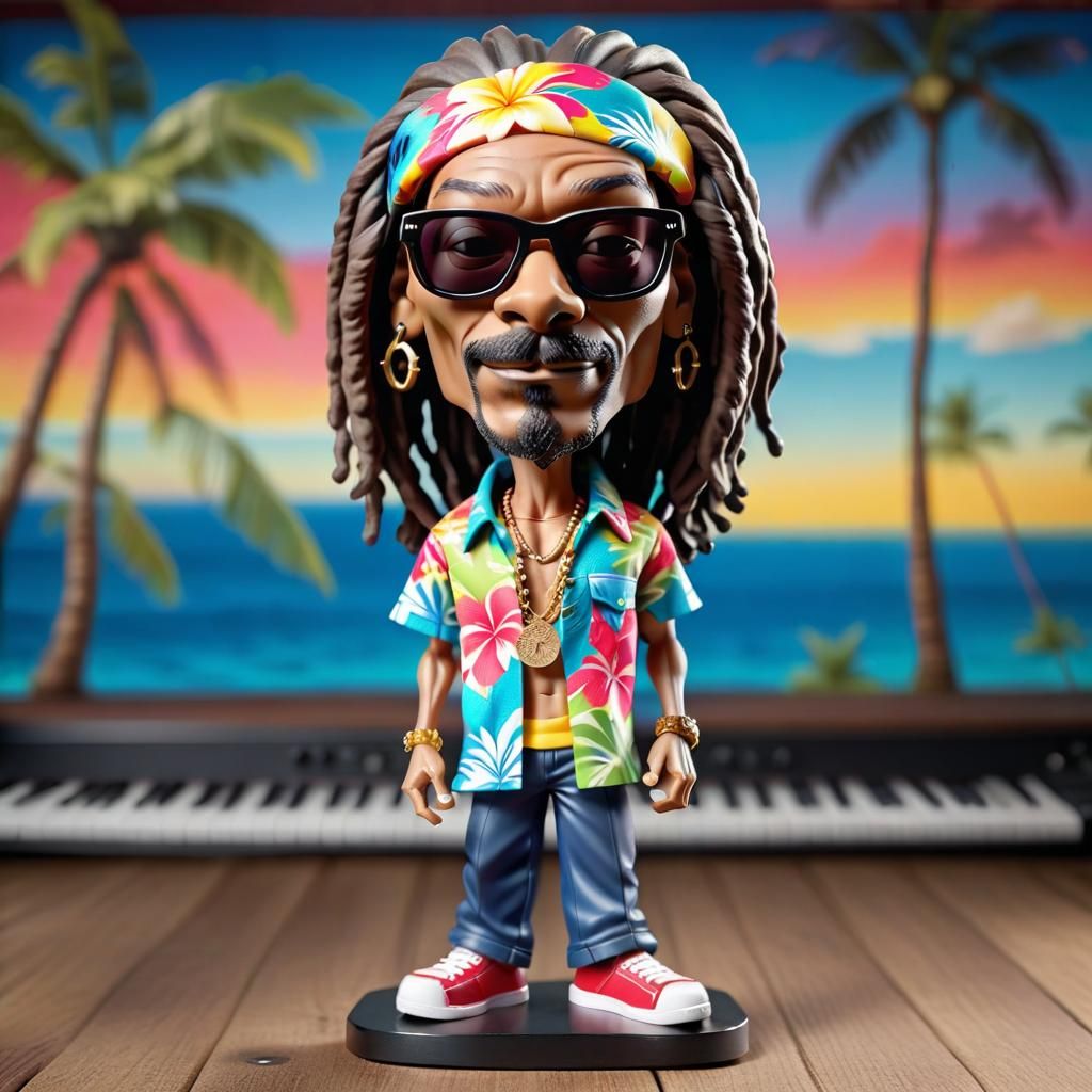 Snoop Dog bobblehead  by @Phil21