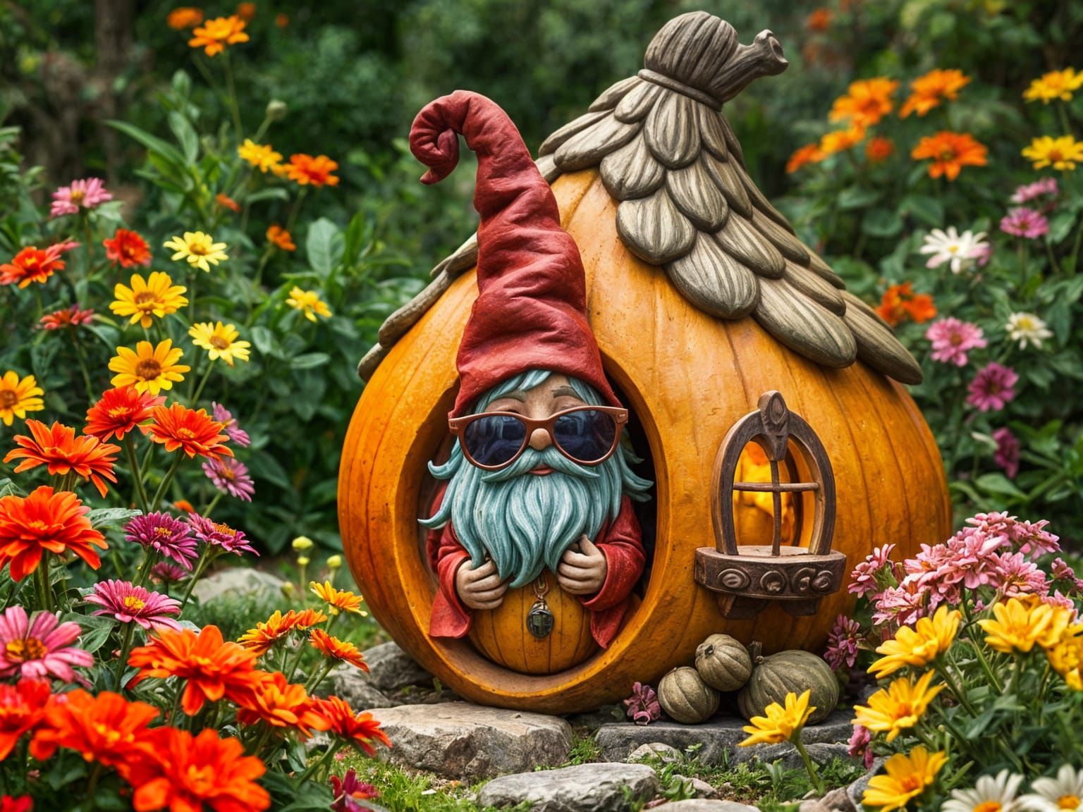 The little gourd house  by @MaZZackie