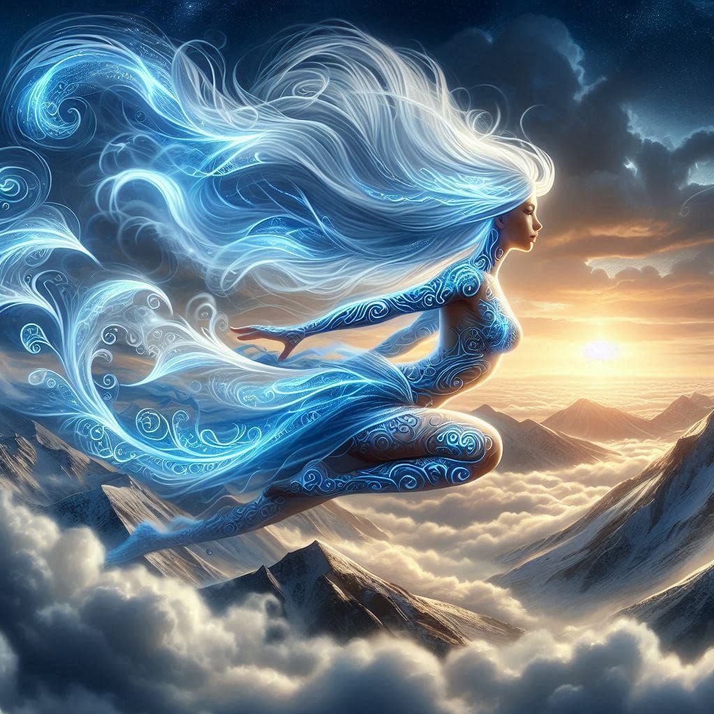 The genie of the mountains