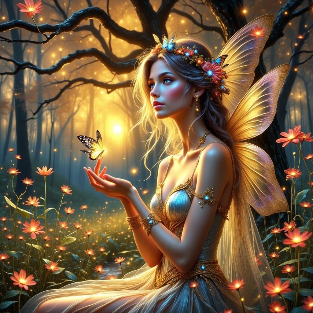 <lora:BioluminescentFlux:1.0> 