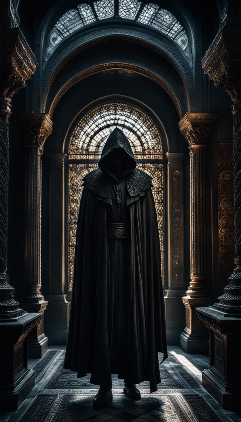 A Figure Cloaked in Shadow  by @Wisa Kejak