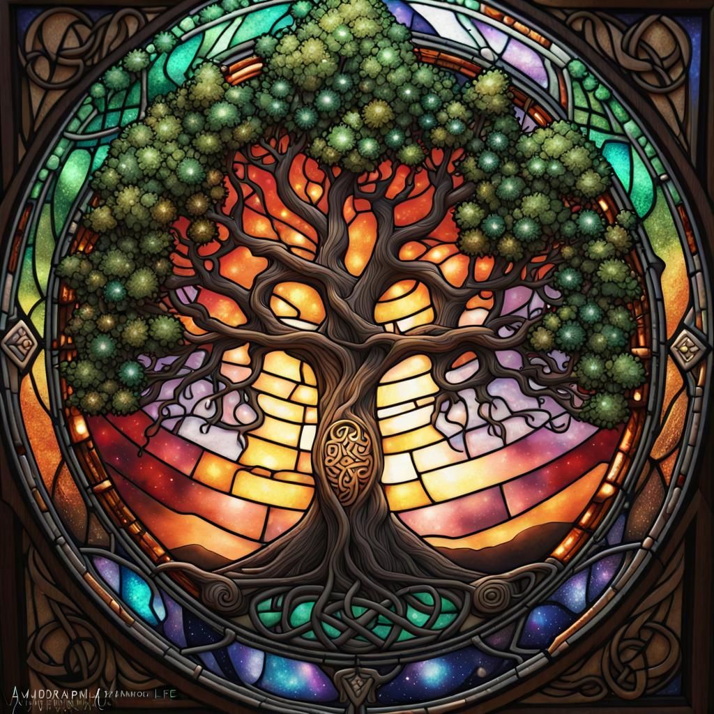 Yggdrasil - AI Generated Artwork - NightCafe Creator