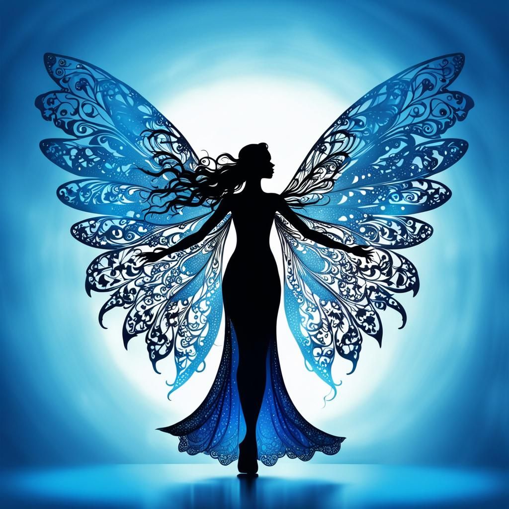 Her Silhouette  by @StarCrystal