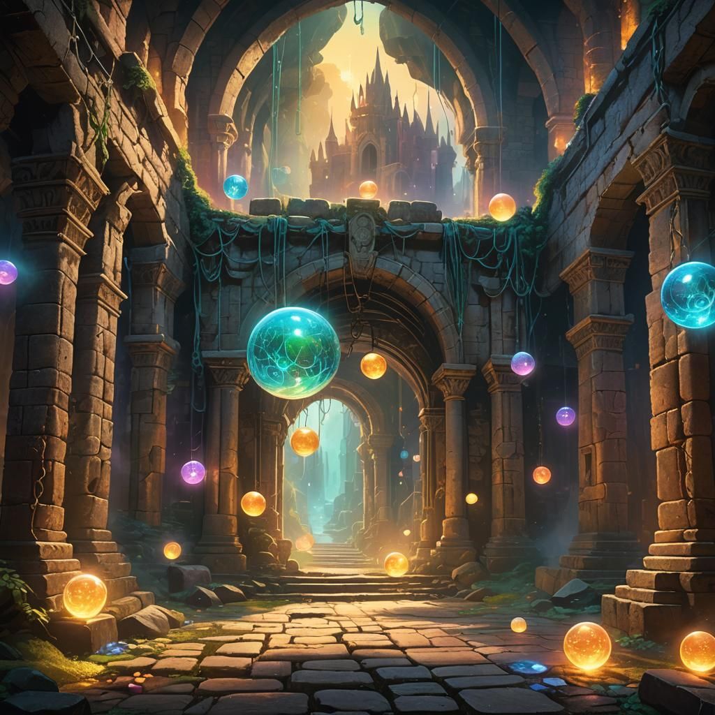 Mystical, musical orbs that show your deepest desires set in...