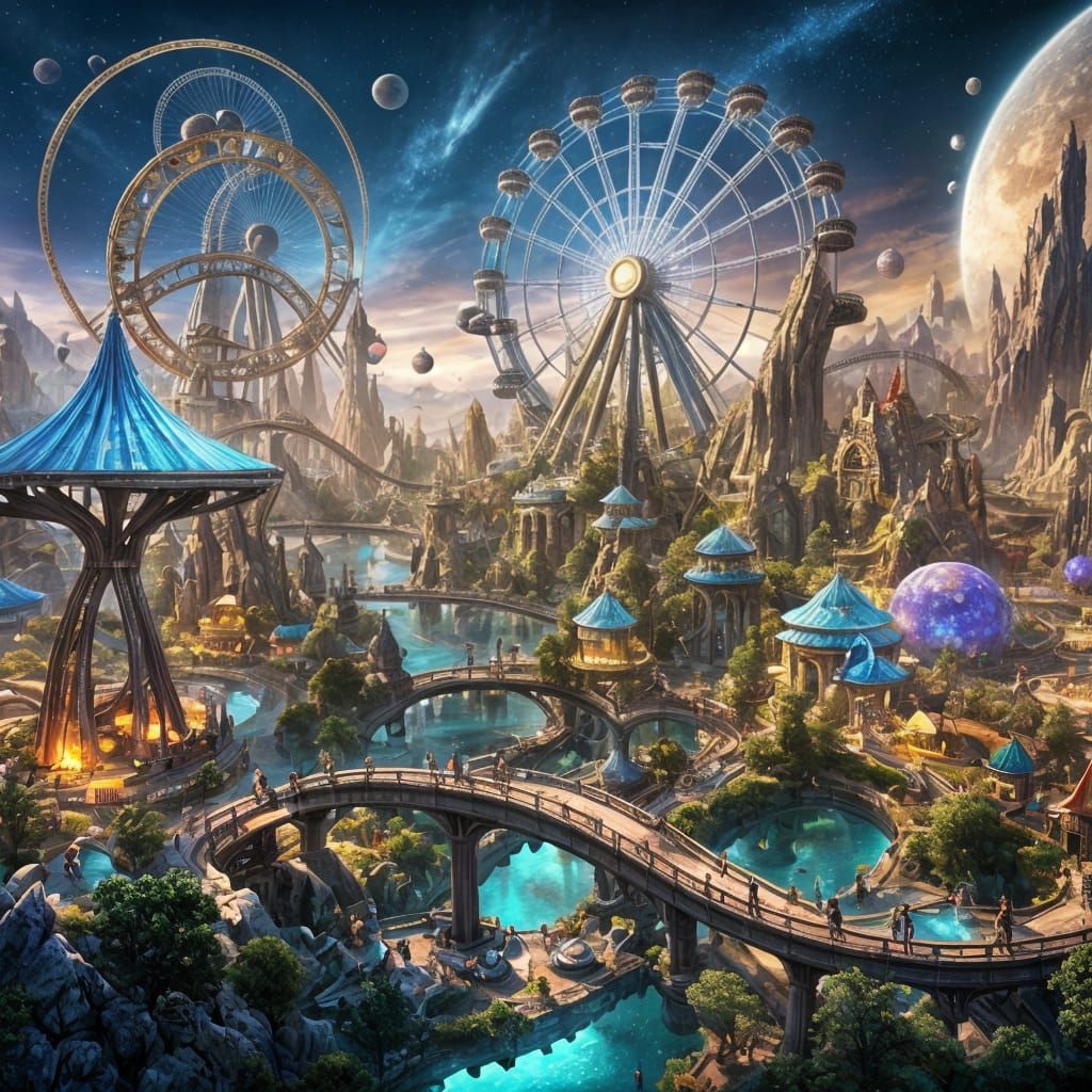 Extreme Theme Park  by @Thetis