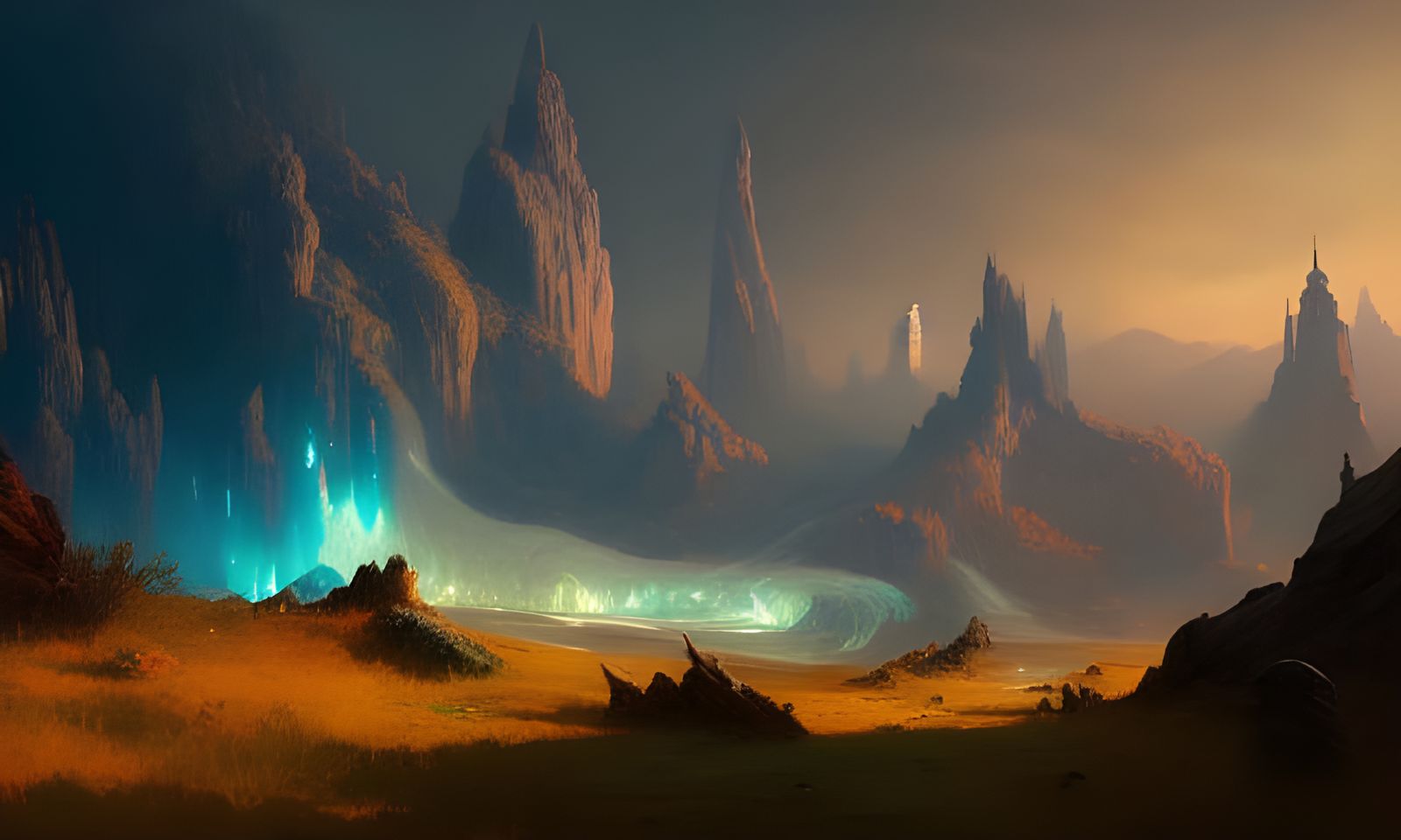 Fantasy landscape V