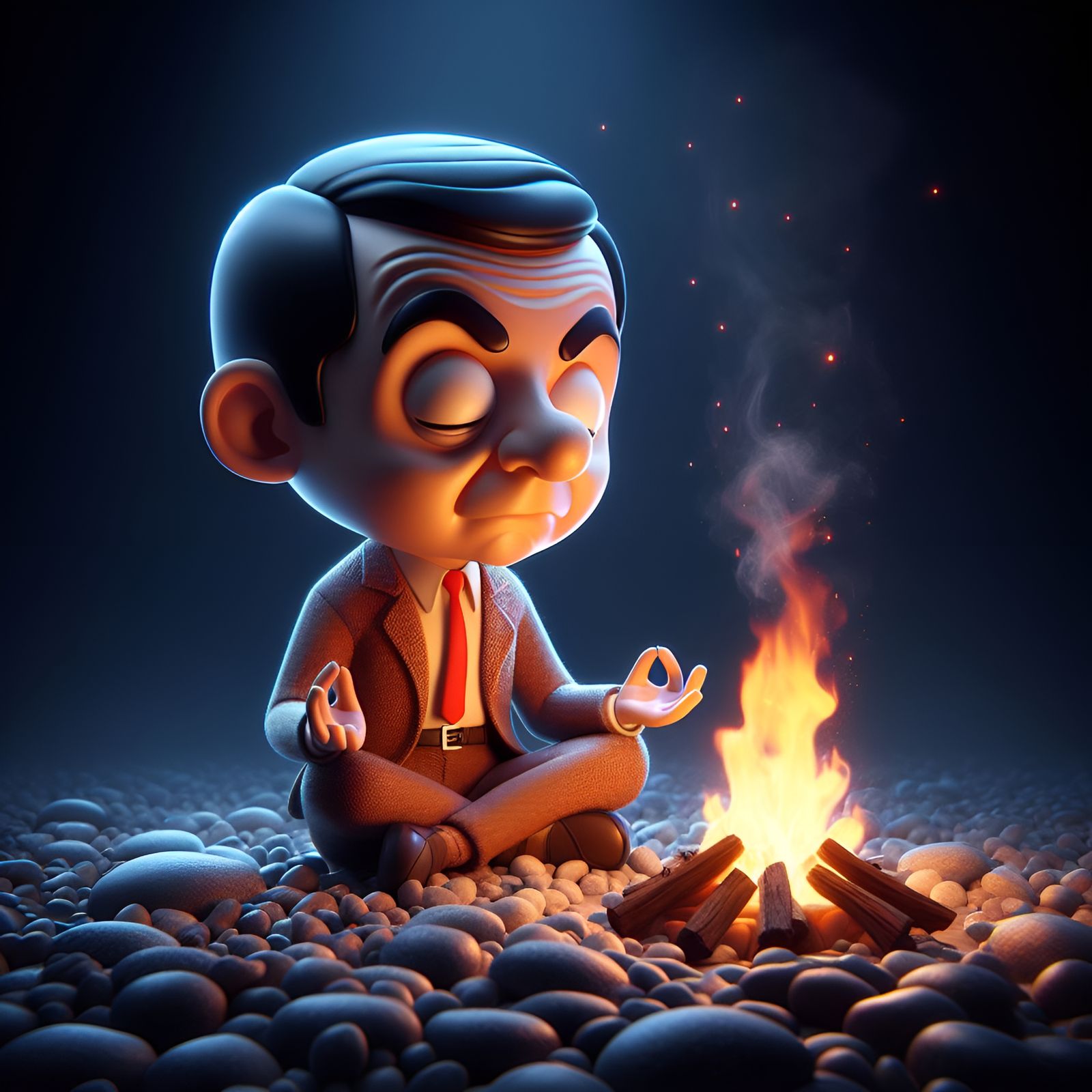 I've bean meditating.