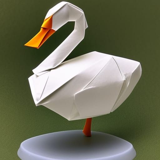 Paper Swan # 3