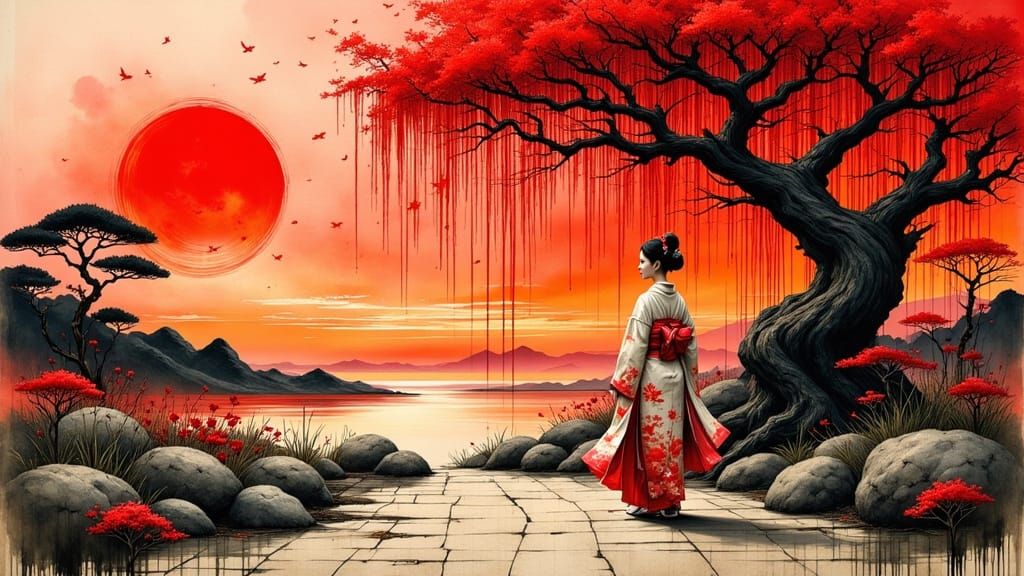 Geisha 01  by @Slappy