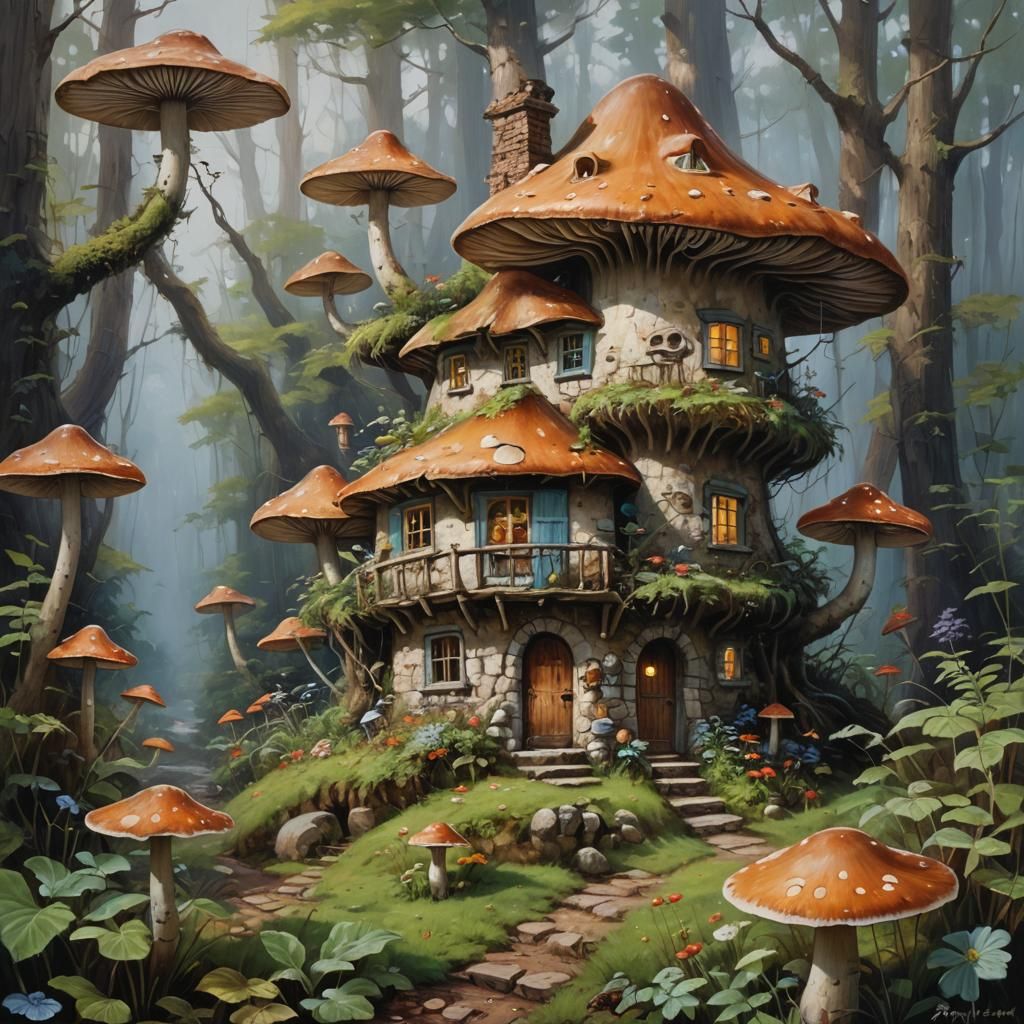 Mushroom House