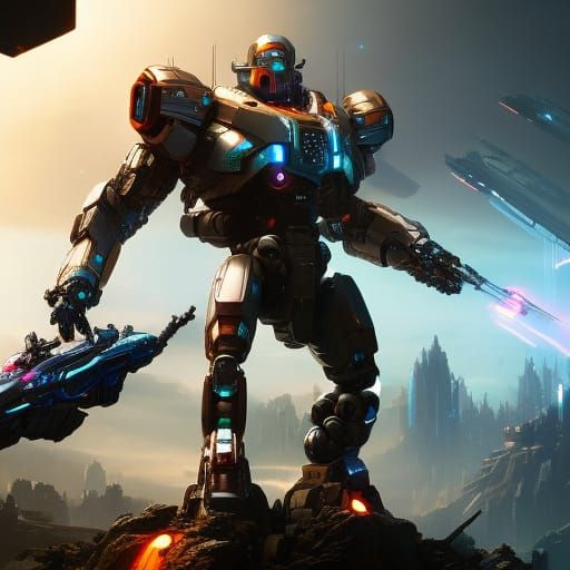 Mecha  by @Djohn Coper