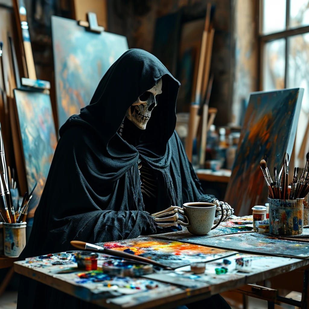 The artistic reaper