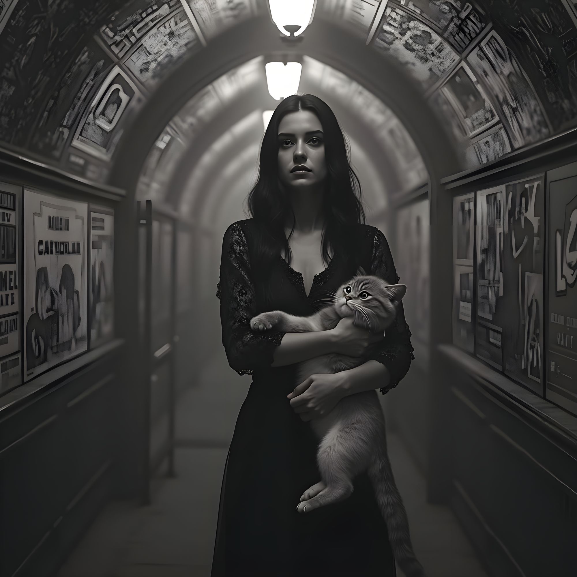 Young women waitresses, taken to a lucrative dinner, old medieval restaurant, beer galore