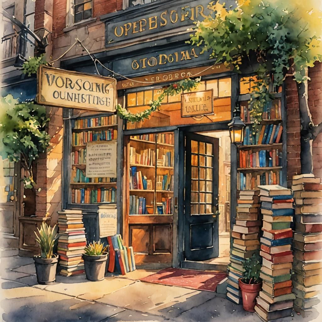 A quaint bookstore  by @atpollard