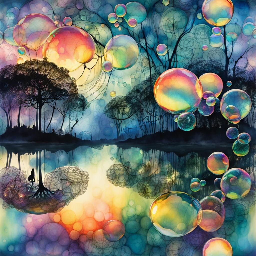 Bubbles  by @Ursula