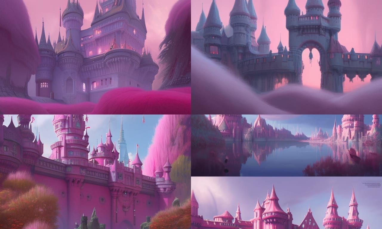 The Majesty of Purple Castles