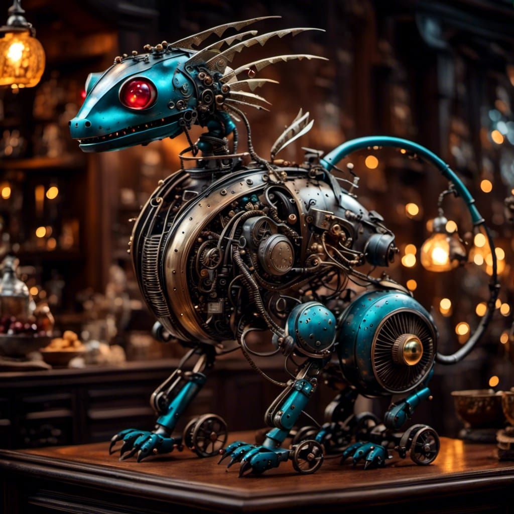  <lora:Robots:1.0> dragon