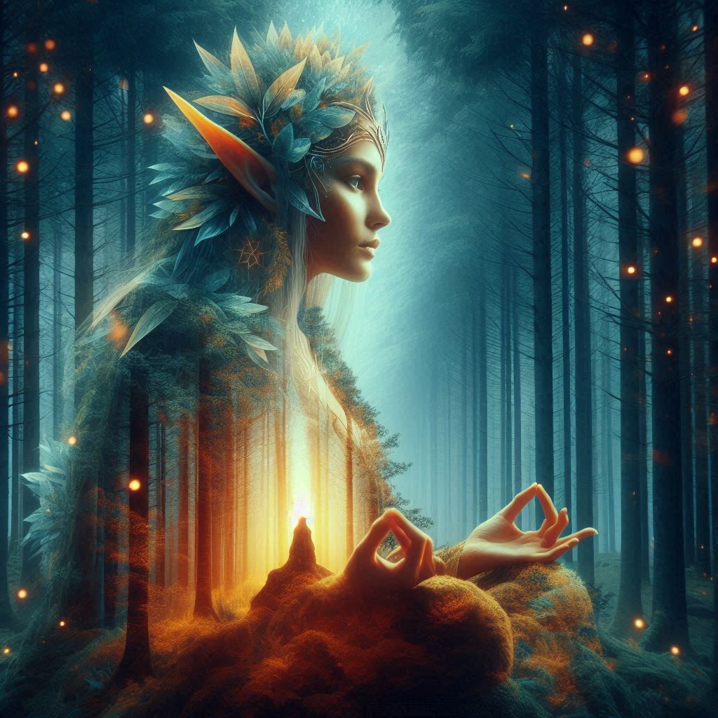 Elven spirit of the forest